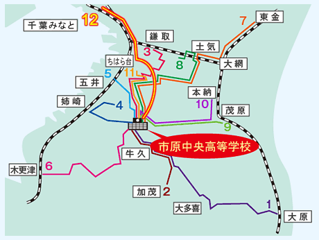 中央 バス 路線 図